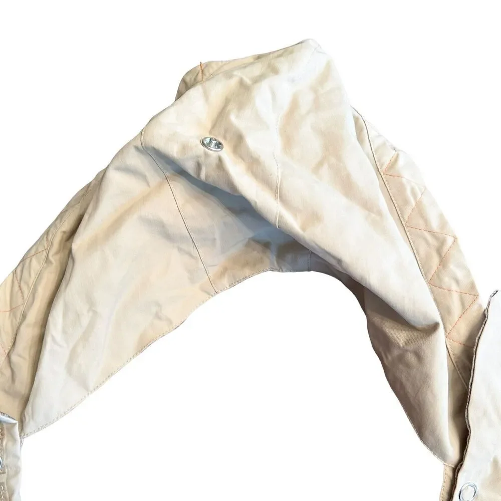 Thunder Coat Dog Rain Jacket Size Medium Water‎ Resistant Full Zip Lightweight